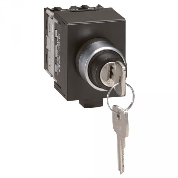 Schneider Electric XALD01 - Harmony boite - 1 trou - couvercle gris ...