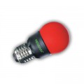 Lampe Fluocompacte Megaman - B22 - Silicone rouge - Ø45mm - 4W - 2700K - 10000H - IP55