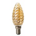 Lampe LED à filament C35 Torsadée 4W 410lm E14 - Lenilux