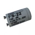 Starter FS22 pour tube fluorescent 4 à 22W - Sylvania