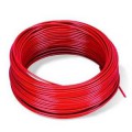 câble galvanisé rouge D 5 mm L 50,5 m pour XY2CB