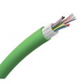Actassi - câble optique fl-c - om3 - 24 fo - tb - vert - euroclasse d