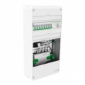 Schneider LexCom Home coffret communication - grade 2 TV Box Essential - 6 RJ45 - Resi9 13 modules 3 rangées