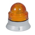 Feu clignotant / fixe 10 candelas - IP 54 - IK 09 - 24 à 230 V~ - orange