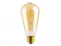 Lampe LED Toledo Retro ST64 Edison Ambrée 400LM E27 4W - Sylvania