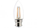 Lampe LED Toledo Retro Flamme 420LM B22 lampe LED effet filament - Sylvania