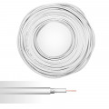 Cable 17VATC coaxial intérieur gaine blanc C100m (prix au m)