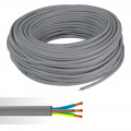 Câble Souple HO5VV-F 3G2,5 mm² – Gris – Couronne de 50 m (prix au m)