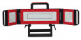 Projecteur portable LED 80W multi-positions rouge - 5m de câble H07RNF 3G1,5