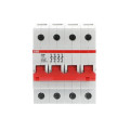 Interrupteur modulaire (e200) 4 pôles 100a levier rouge