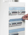 Tableau électrique Legrand Drivia 13 modules - 4 rangées - IP30 - IK05 - Blanc RAL 9003