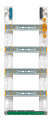 Tableau électrique Legrand Drivia 18 modules - 4 rangées - IP30 - IK05 - Blanc RAL 9003