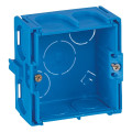 Boîte Carrée Bleu Multifix Modulo Schneider Electric – 1 Poste – 50 mm