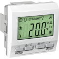 Unica KNX Blanc thermostat 2 modules