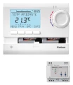 Thermostat  ambiance  programmable radio 2 zones