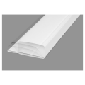 Conduit rectangulaire PVC rigide 40 x 110 mm, équivalent D 80 mm, long 1,5 m. (TPL 80/1.5)