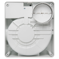Aérateur centrifuge design conduit long, 250 m3/h, D100 mm, clapet anti-retour. (EBB-250 S DESIGN)