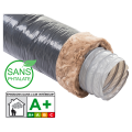 Gaine Souple GP ISO ECOSOFT S&P France Isolée – Sans Phtalate – Isolation 25 mm – Diamètre 80 mm – Longueur 6 m
