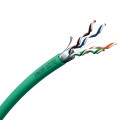 Actassi - câble cl-c - cat5e f/utp - 4paires - 155mhz - vert - euroclasse d