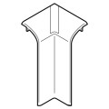 Angle Intérieur Keva Planet Wattohm Blanc Artic – Variable – pour Plinthe 80x20 mm