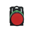 Harmony bouton-poussoir rouge Ø22 - à impulsion affleurant - 1O+1F