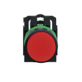 Harmony bouton-poussoir rouge Ø22 - à impulsion dépassant - 1O