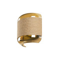 Pantilo rope, applique en saillie, autre, 1x max. 15 w g9, ambre/or
