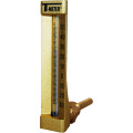 Thermomètres verticaux industriels-equerres-hauteur 150 mm- plongeur 63 mm 