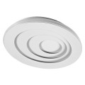 Ldv orbis spiral oval 360mm 27w 1500lm 3000k  blanc plafonnier décoratif ledvanc