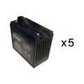 Batterie pour maintenance source centrale ura réf.210215 (230vac 5000va)