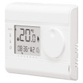 Thermostat d'ambiance hebdo à piles fil. +5°cà +30°c, filaire