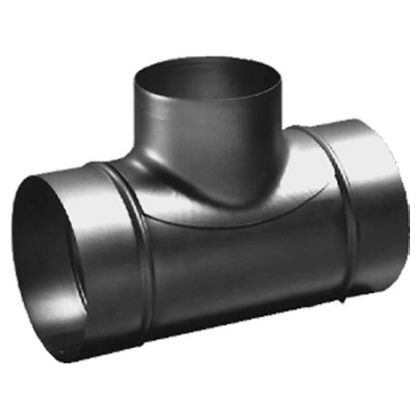 Té équerre à 90° S&P Unelvent Spiraclim acier galvanisé 80x80mm - S&P France - 860510