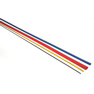 TSS32BU - Gaine thermo en barre de 1,22 m 3,2 mm av. rétreint bleue