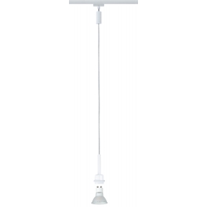 Système rail Paulmann URail LED suspensionl, 1x3,5W, DecoSystems 230V, GZ10, chrome mate
