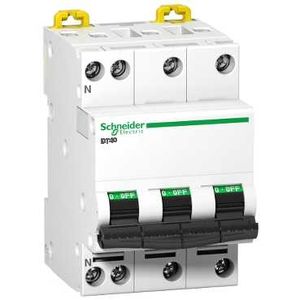 Prodis, DT40N disjoncteur 3P+N 32 A courbe C 10kA