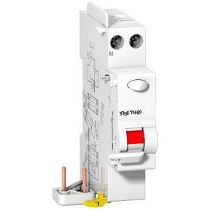 Prodis, Vigi TG40 bloc différentiel 1P+N 40A 30mA instantané type AC 230VCA