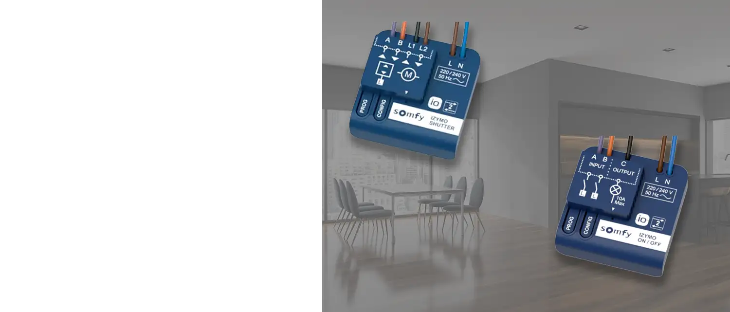 Faites évoluer votre installation avec Somfy Izymo io