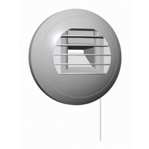 Bouche d'extraction hygroréglable S&P Unelvent BEHW-5/30 pour WC commande manuelle 5/30m³/h  - S&P France - 854445