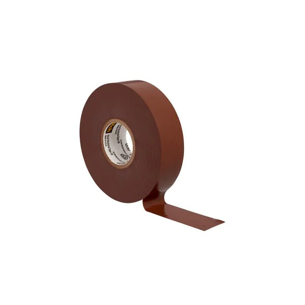 Ruban Isolant 3M Marron - Longueur 20 m - 3M - 80053