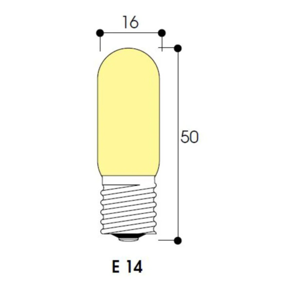 Lampe Miniature à Incandescence 15 W T16MM ABI - 260 V - ABI - AB6094