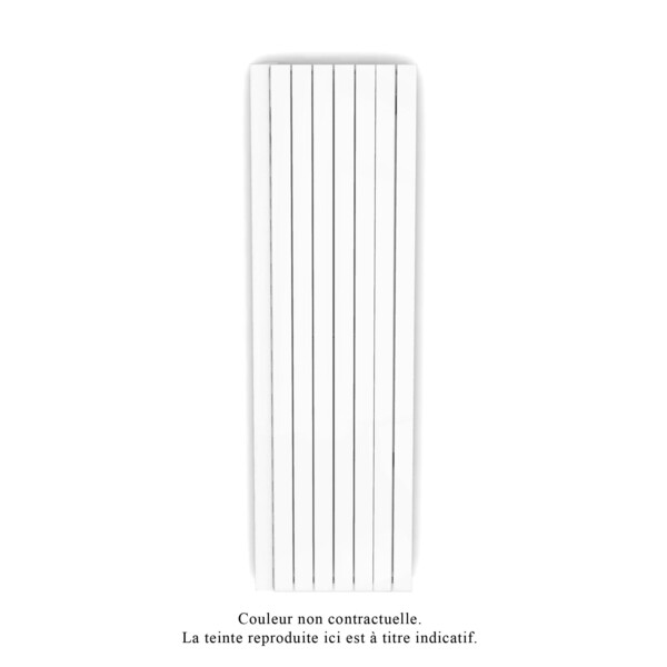 Radiateur électrique Acova Fassane Premium Vertical Blanc 1500W - Hauteur 2017 mm - Acova - THXP150-200/GF