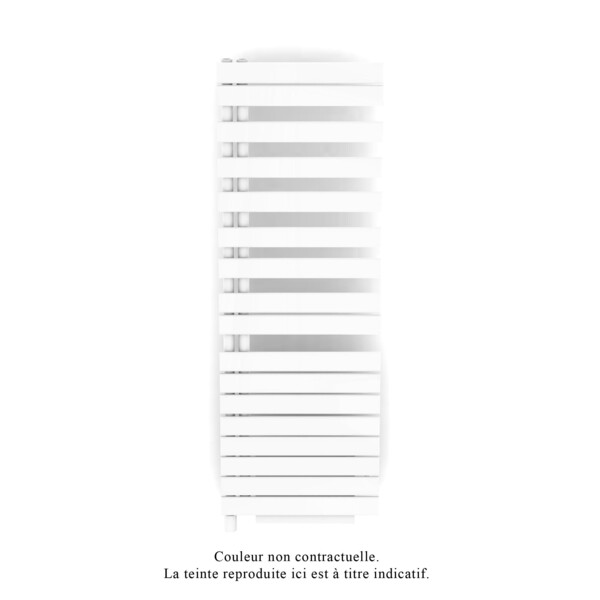 Sèche-serviette Acova Fassane SPA + AIR asymétrique à gauche - chauffage central - Blanc  - 809W - Acova - FL168-055IFS