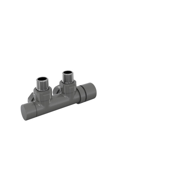 Robinetterie thermostatisable h coudé 1/2'', tête man. droite - kit p couleur - Acova - 991599