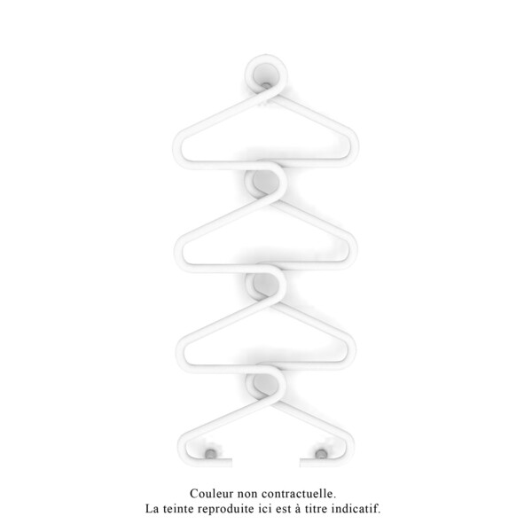 Archibald ec, blanc ral 9016, 336w, h 1230 mm / l 525 mm , racc. s034 - Acova - ARCH-120-050
