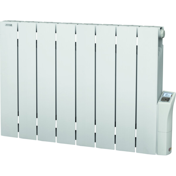 Atoll prem's el régulation digitale, blanc ral 9010, 1500 w, h575 mm / l877 mm  - Acova - TAG-150-086/CF