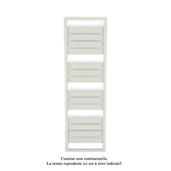 Forana EC, Blanc RAL 9016, 713W, H 1660 / L 500 mm - Acova - FO-170-050