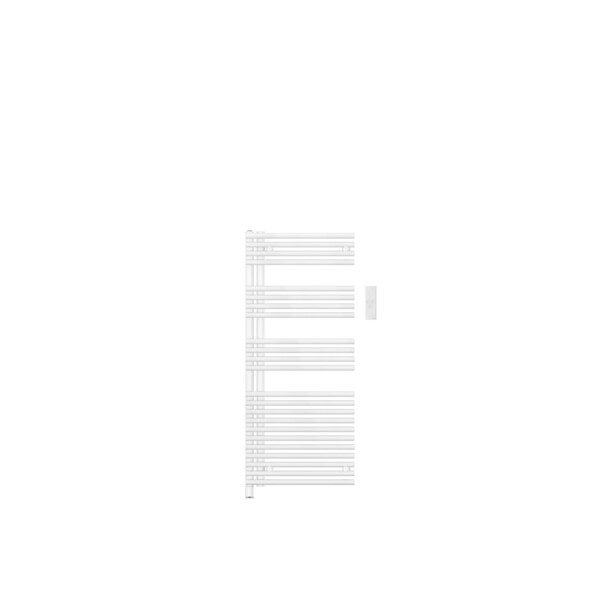 Cala Asymétrique EL gauche, régul.IHD, Blanc RAL 9016, 500W, H1236 mm / L496 mm - Acova - TLNSL050050EDAF