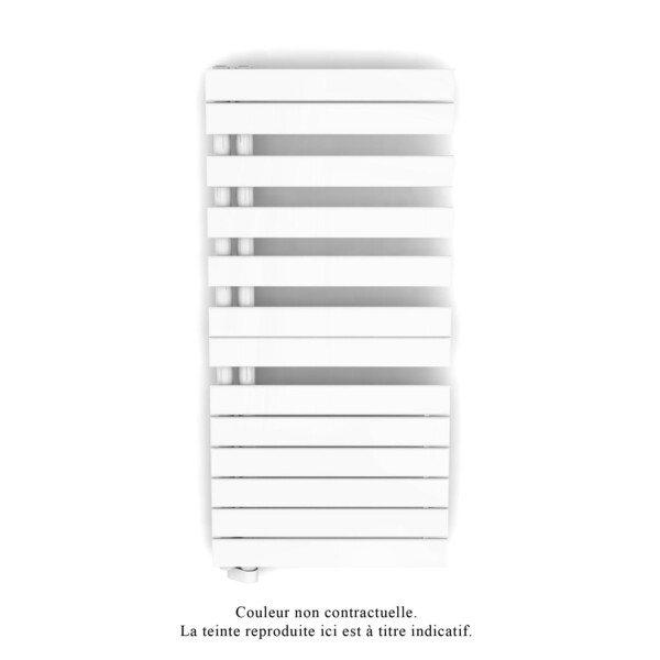 Fassane Spa Asym EL gauche régulation IHD, Blanc RAL 9016, 750W,H1238mm/L550mm - Acova - TFLSL075055EDAF