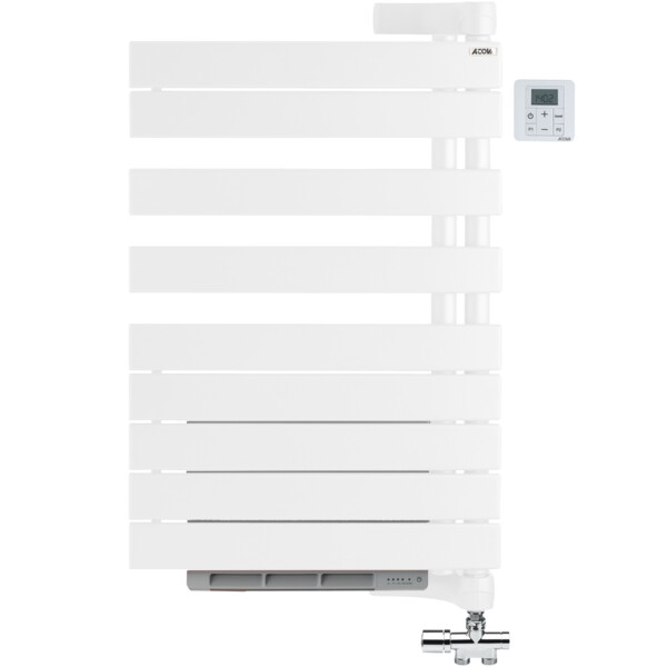 Sèche-serviette Acova Régate Twist Air ACAXRR090-055IFS Eau chaude blanc - Acova - XRR090-055IFS