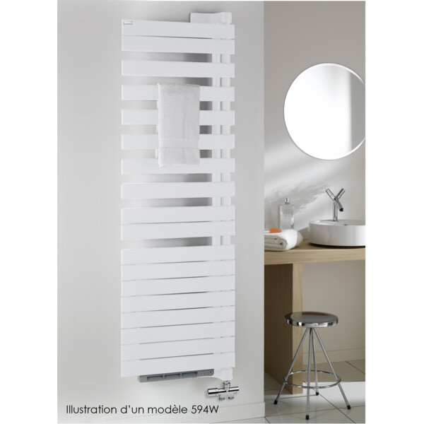 Sèche-serviette Acova Régate Twist Air ACAXRR177-055IFS Eau chaude blanc - Acova - XRR177-055IFS